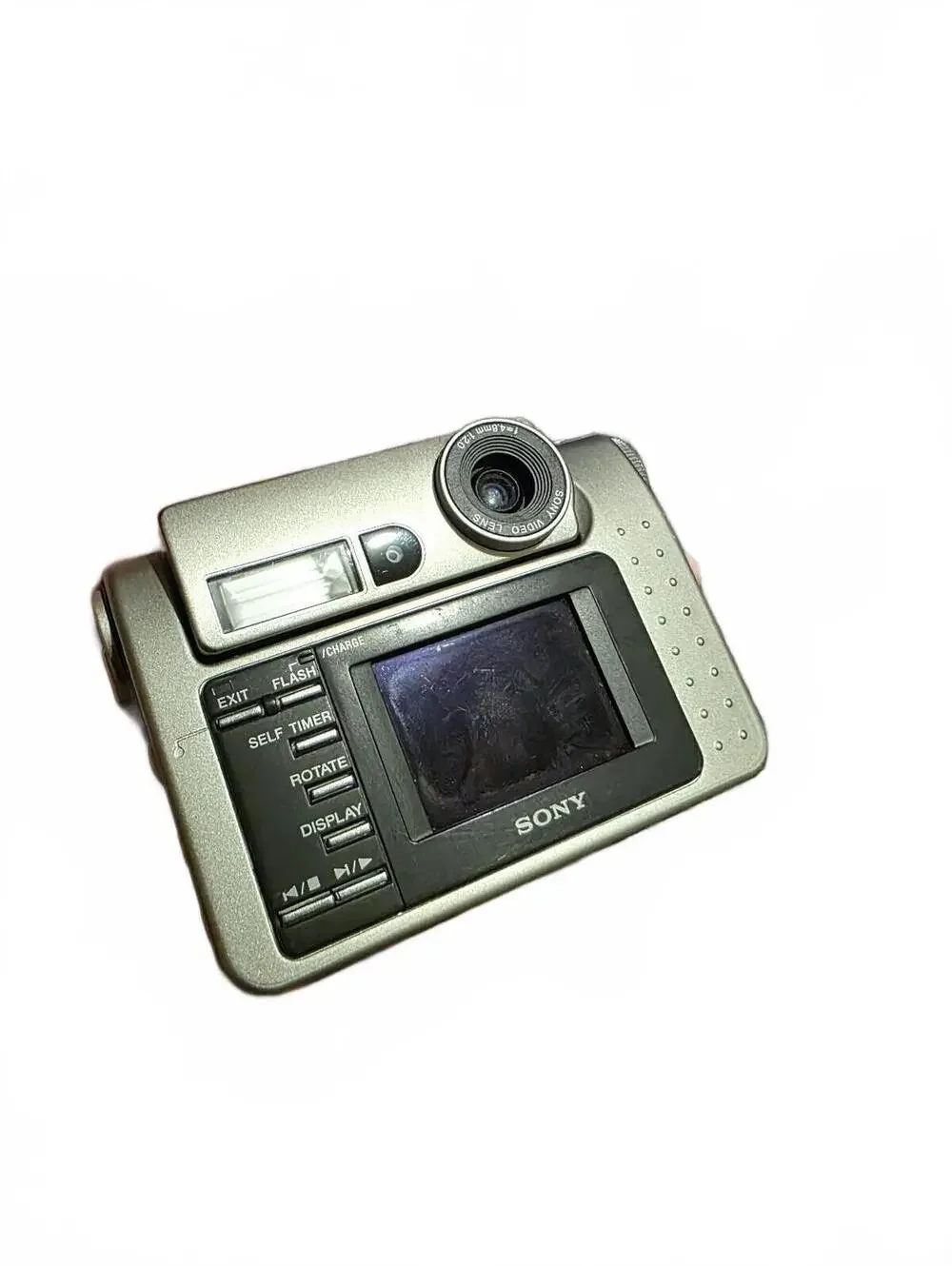 Vtg Sony DSC-F1 Digital Still Camera & Rechargeable Battery No Charger